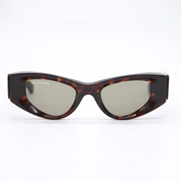 NEW BALENCIAGA SUNGLASSES BB0243S 002 CAT EYE WOMEN EYEWEAR - Picture 3 of 11